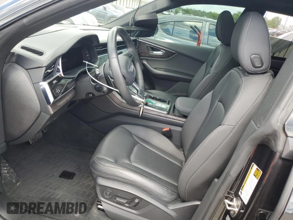 2020 Audi Q8 Prestige z VIN WA1FVAF16LD005292, wystawiony jako Copart lot #57674325 z przebiegiem 62 874 mil mil oraz Szkoda całkowita • Salvage title. Historia ofert i sprzedaży dostępna na DreamBid. Obrazek 7.