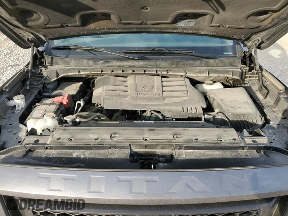 2024 Nissan Titan SV with VIN 1N6AA1EE5RN109336, listed as a Copart auction lot 51189775 with 24,894 mi miles and Salvage title. Bid and sale history available at DreamBid. Image 11.