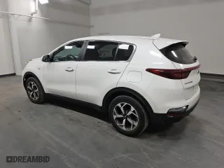 2021 Kia Sportage LX with VIN KNDPMCAC5M7906929, listed as a Copart auction lot 48484915 with 81,764 mi miles and Clean Title. Bid and sale history available at carsss.com. Image 2.