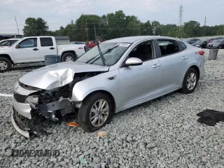 2018 Kia Optima S with VIN 5XXGT4L33JG196440, listed as a Copart auction lot 62399685 with Not provided miles and Salvage title. Bid and sale history available at DreamBid. Image 1.