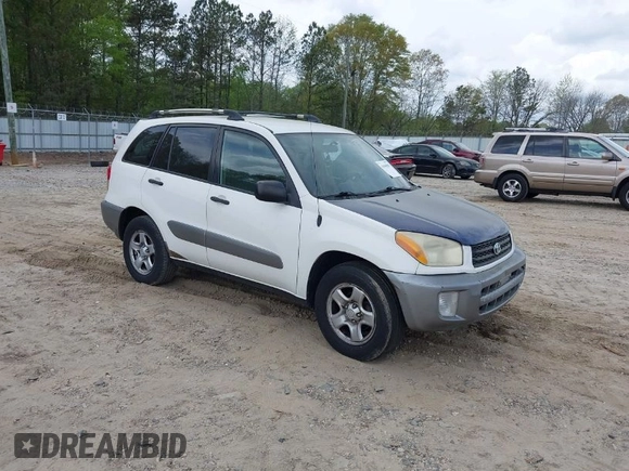 2003 Toyota RAV4 with VIN JTEGH20V330094437, listed as a IAAI auction lot 41960989 with 195,887 mi miles and . Bid and sale history available at DreamBid. Image 1.