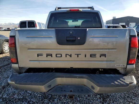 2001 Nissan Frontier 4WD SE with VIN 1N6ED27YX1C320098, listed as a Copart auction lot 85301624 with 140,756 mi miles and Salvage Title. Bid and sale history available at carsss.com. Image 6.