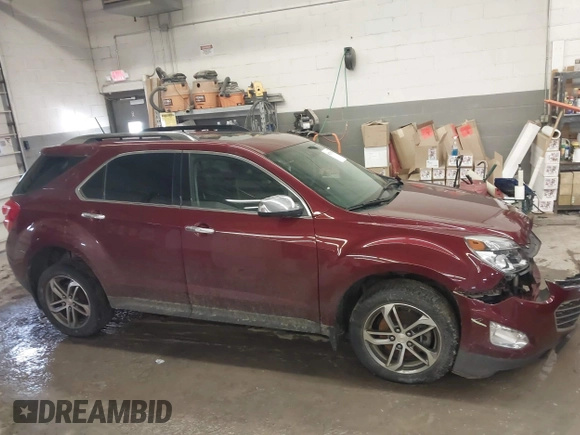 2017 Chevrolet Equinox Premier with VIN 2GNALDEK8H1586919, listed as a IAAI auction lot 41239425 with 48,382 mi miles and . Bid and sale history available at DreamBid. Image 13.
