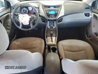 2013 Hyundai Elantra GLS with VIN 5NPDH4AE4DH440047, listed as a Copart auction lot 57456945 with 190,665 mi miles and Salvage title. Bid and sale history available at DreamBid. Image 8.