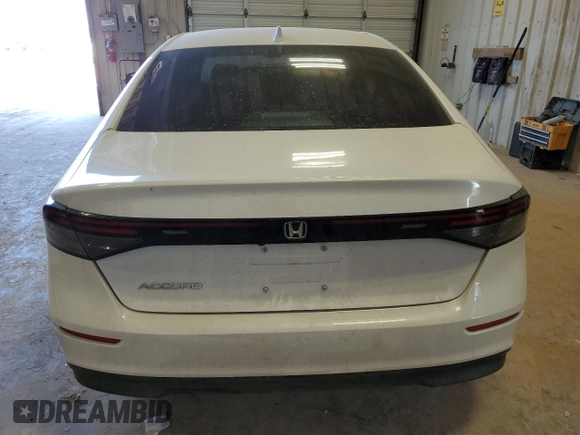 2024 Honda Accord EX с VIN 1HGCY1F3XRA036235, выставлен на аукционе Copart как лот 42360565 с пробегом Не указан миль и Списание • Salvage title. История ставок и продаж доступна на DreamBid. Изображение 6.