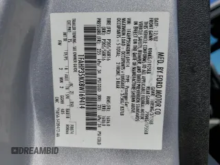 2008 Ford Focus SE with VIN 1FAHP35NX8W169414, listed as a Copart auction lot 69631114 with 162,233 mi miles and Clean Title. Bid and sale history available at carsss.com. Image 12.