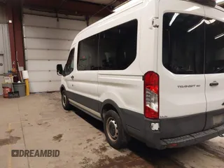 2019 Ford Transit Passenger XL with VIN 1FMZK1CM8KKA27343, listed as a IAAI auction lot 41607428 with 110,797 mi miles and . Bid and sale history available at DreamBid. Image 3.
