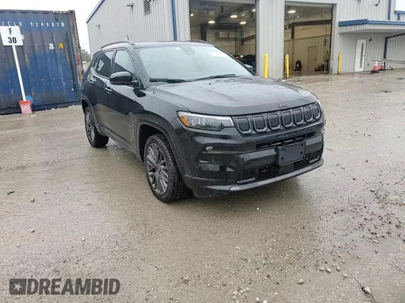 2022 Jeep Compass Limited с VIN 3C4NJDCB8NT143456, выставлен на аукционе Copart как лот 57437085 с пробегом 74 780 миль миль и Списание • Salvage title. История ставок и продаж доступна на DreamBid. Изображение 14.