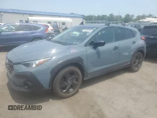 2024 Subaru Crosstrek с VIN JF2GUABC1R8295061, выставлен на аукционе Copart как лот 59364855 с пробегом 8 877 миль миль и Списание • Salvage title. История ставок и продаж доступна на DreamBid. Изображение 1.