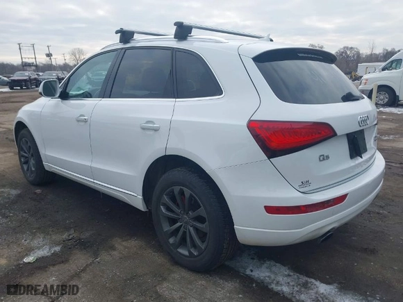 2017 Audi Q5 Premium with VIN WA1C2AFP5HA006846, listed as a IAAI auction lot 41560596 with 159,656 mi miles. Bid and sale history available at carsss.com. Image 3.