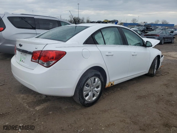 2013 Chevrolet Cruze 1LT with VIN 1G1PC5SB5D7276049, listed as a Copart auction lot 53455265 with 108,285 mi miles and Clean Title. Bid and sale history available at carsss.com. Image 3.
