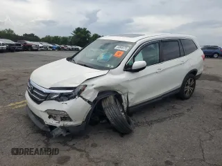 2017 Honda Pilot EX-L with VIN 5FNYF6H87HB054844, listed as a Copart auction lot 63849175 with Not provided miles and Salvage title. Bid and sale history available at DreamBid. Image 1.