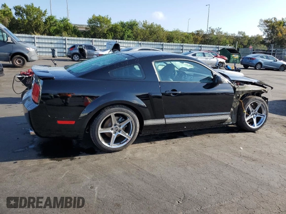 2007 Ford Mustang GT Deluxe with VIN 1ZVHT82H375361082, listed as a Copart auction lot 51257825 with 14,262 mi miles and Salvage Title. Bid and sale history available at carsss.com. Image 3.