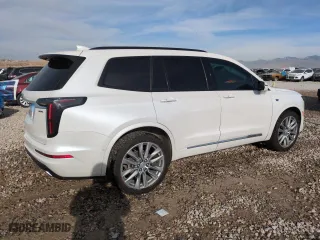 2021 Cadillac XT6 Sport with VIN 1GYKPGRS3MZ208919, listed as a Copart auction lot 83849034 with 72,613 mi miles and Salvage Title. Bid and sale history available at carsss.com. Image 3.