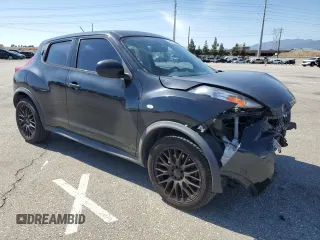 2014 Nissan Juke S with VIN JN8AF5MR9ET355316, listed as a Copart auction lot 49476035 with 143,806 mi miles and Salvage Title. Bid and sale history available at DreamBid. Image 4.