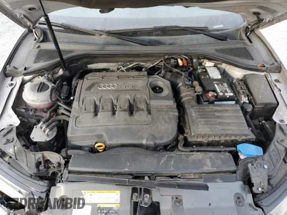2015 Audi A3 2.0 TDI Premium Plus with VIN WAUCJGFF0F1043994, listed as a Copart auction lot 74427644 with 99,009 mi miles and Clean Title. Bid and sale history available at carsss.com. Image 12.
