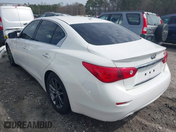 2015 Infiniti Q50 Sport с VIN JN1BV7AP0FM355446, выставлен на аукционе IAAI как лот 41795603 с пробегом 173 405 миль миль и . История ставок и продаж доступна на DreamBid. Изображение 3.