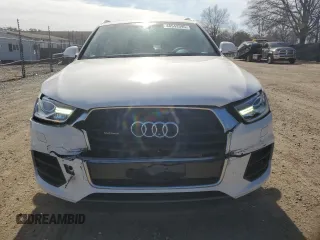 2017 Audi Q3 Premium with VIN WA1ECCFS1HR008097, listed as a Copart auction lot 48542095 with 45,539 mi miles and Salvage Title. Bid and sale history available at carsss.com. Image 5.