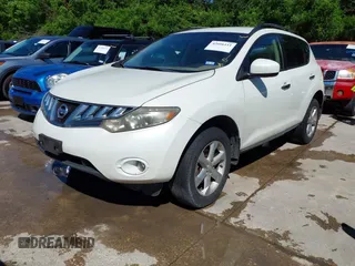 2010 Nissan Murano SL with VIN JN8AZ1MW9AW123166, listed as a IAAI auction lot 42096111 with 254,935 mi miles. Bid and sale history available at carsss.com. Image 2.