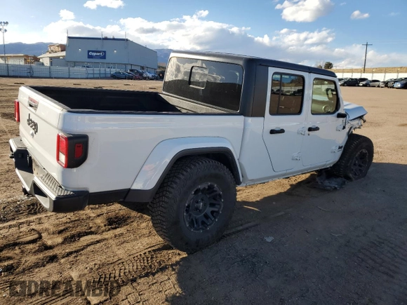 2021 Jeep Gladiator Sport S с VIN 1C6HJTAG3ML508147, выставлен на аукционе Copart как лот 48137855 с пробегом 43 407 миль миль и Списание • Salvage title. История ставок и продаж доступна на DreamBid. Изображение 3.