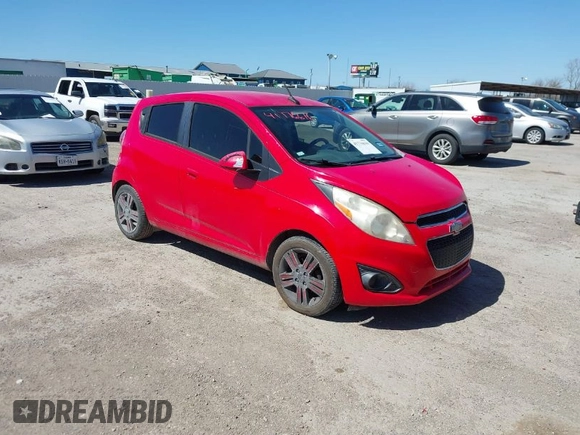 2013 Chevrolet Spark LS with VIN KL8CB6S99DC501598, listed as a IAAI auction lot 41776616 with 206,229 mi miles. Bid and sale history available at carsss.com. Image 1.