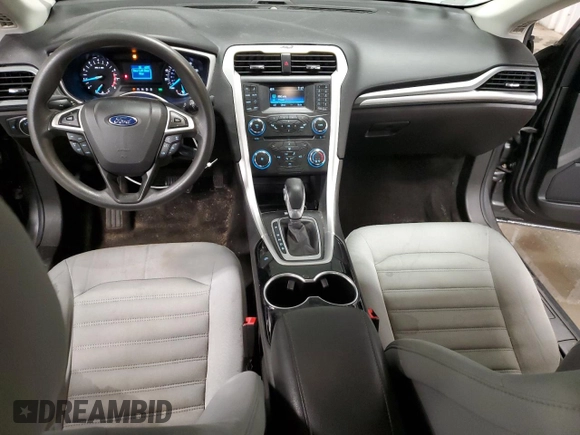 2015 Ford Fusion S with VIN 3FA6P0G77FR250441, listed as a Copart auction lot 50839585 with 117,110 mi miles and Salvage Title. Bid and sale history available at DreamBid. Image 8.
