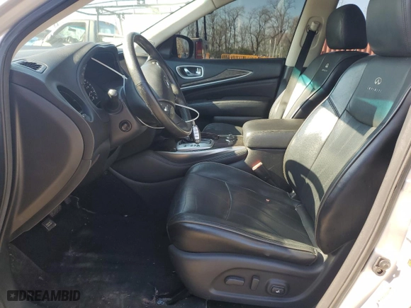 2013 Infiniti JX35 with VIN 5N1AL0MM3DC324326, listed as a Copart auction lot 52241375 with 139,880 mi miles and Salvage Title. Bid and sale history available at carsss.com. Image 7.