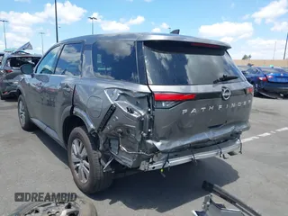 2024 Nissan Pathfinder S with VIN 5N1DR3AA3RC296378, listed as a IAAI auction lot 42249673 with 10,309 mi miles and . Bid and sale history available at DreamBid. Image 15.