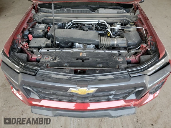 2023 Chevrolet Colorado 2WD LT с VIN 1GCGSCEC5P1222809, выставлен на аукционе Copart как лот 86005484 с пробегом 27 857 миль миль и Списание • Salvage title. История ставок и продаж доступна на DreamBid. Изображение 11.
