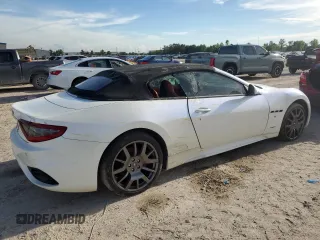 2019 Maserati GranTurismo Convertible Sport with VIN ZAM45VMA0K0318444, listed as a Copart auction lot 67703644 with 0 mi miles and Non Repairable. Bid and sale history available at carsss.com. Image 3.
