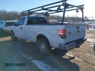 2013 Ford F-150 XL with VIN 1FTNF1CF1DKD43758, listed as a IAAI auction lot 41303698 with 155,646 mi miles. Bid and sale history available at carsss.com. Image 3.