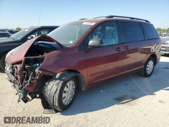 2004 Toyota Sienna CE with VIN 5TDZA23C34S132033, listed as a Copart auction lot 74268894 with 156,065 mi miles and Salvage Title. Bid and sale history available at carsss.com. Image 1.