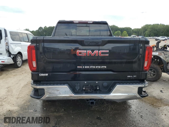 2020 GMC Sierra 1500 SLT with VIN 1GTP8DED2LZ360221, listed as a Copart auction lot 62886305 with 92,850 mi miles and Clean title. Bid and sale history available at DreamBid. Image 6.