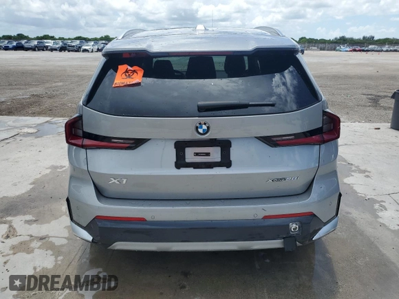2024 BMW X1 xDrive28i with VIN WBX73EF07R5007427, listed as a Copart auction lot 64377815 with 25,783 mi miles and Clean title. Bid and sale history available at DreamBid. Image 6.