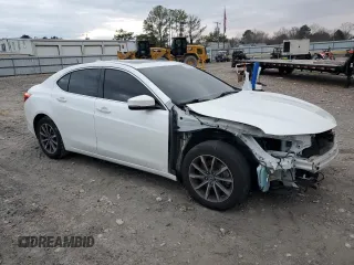 2018 Acura TLX w/Technology Pkg with VIN 19UUB1F58JA001141, listed as a Copart auction lot 42558325 with 130,099 mi miles and Salvage Title. Bid and sale history available at carsss.com. Image 4.