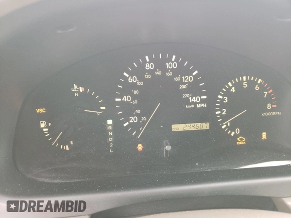 2002 Lexus RX 300 with VIN JTJHF10U320250343, listed as a Copart auction lot 71876754 with 244,687 mi miles and Clean Title. Bid and sale history available at carsss.com. Image 9.