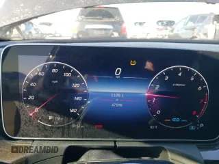 2022 Mercedes-Benz C 300 with VIN W1KAF4GBXNR019715, listed as a Copart auction lot 49168885 with 47,596 mi miles and Salvage title. Bid and sale history available at DreamBid. Image 9.