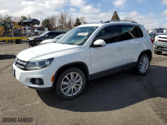 2015 Volkswagen Tiguan S with VIN WVGBV7AXXFW538432, listed as a Copart auction lot 48085265 with 90,865 mi miles and Clean Title. Bid and sale history available at carsss.com. Image 1.