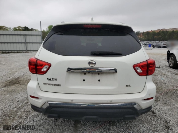 2019 Nissan Pathfinder SV with VIN 5N1DR2MN2KC623626, listed as a Copart auction lot 51582595 with 169,185 mi miles and Clean Title. Bid and sale history available at carsss.com. Image 6.
