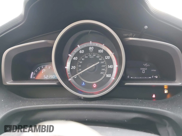 2014 Mazda 3 i Touring with VIN JM1BM1V73E1148704, listed as a IAAI auction lot 41827100 with 52,190 mi miles and . Bid and sale history available at DreamBid. Image 7.
