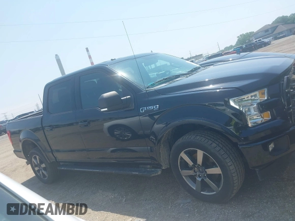 2017 Ford F-150 XL with VIN 1FTEW1EF6HFA59179, listed as a IAAI auction lot 42424917 with 103,437 mi miles and . Bid and sale history available at DreamBid. Image 13.