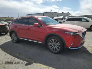 2023 Mazda CX-9 Signature with VIN JM3TCBEY5P0645159, listed as a Copart auction lot 56146465 with 37,985 mi miles and Salvage title. Bid and sale history available at DreamBid. Image 4.