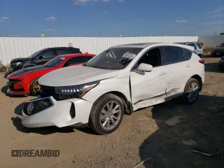 2022 Acura RDX with VIN 5J8TC2H38NL002391, listed as a Copart auction lot 66944694 with 24,681 mi miles and Salvage Title. Bid and sale history available at carsss.com. Image 1.