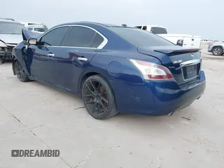 2013 Nissan Maxima SV with VIN 1N4AA5AP7DC800881, listed as a IAAI auction lot 42281857 with 223,098 mi miles and . Bid and sale history available at DreamBid. Image 3.