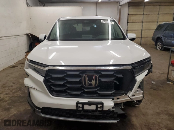 2023 Honda Pilot EX-L 7 Passenger with VIN 5FNYG1H57PB043377, listed as a Copart auction lot 43506005 with 0 mi miles and Salvage Title. Bid and sale history available at carsss.com. Image 5.
