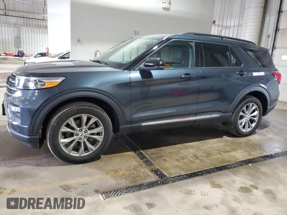 2023 Ford Explorer XLT с VIN 1FMSK8DH4PGB65631, выставлен на аукционе Copart как лот 60861485 с пробегом 5 212 миль миль и Списание • Salvage title. История ставок и продаж доступна на DreamBid. Изображение 1.