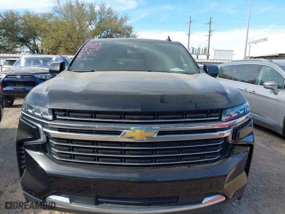 2023 Chevrolet Tahoe LT with VIN 1GNSCNKD9PR191296, listed as a IAAI auction lot 41814835 with 64,777 mi miles. Bid and sale history available at carsss.com. Image 12.