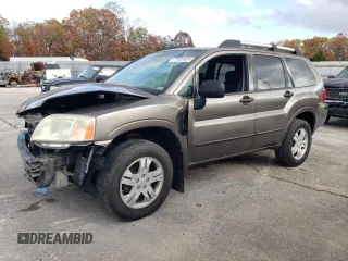 2005 Mitsubishi Endeavor LS with VIN 4A4MM21S35E038813, listed as a Copart auction lot 77423624 with 159,600 mi miles and Salvage Title. Bid and sale history available at carsss.com. Image 1.