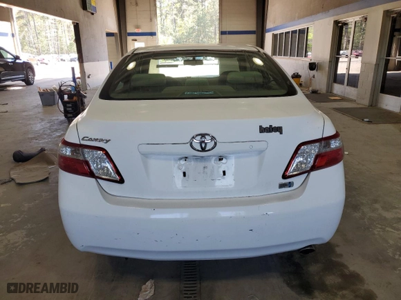 2007 Toyota Camry Hybrid with VIN JTNBB46K073006694, listed as a Copart auction lot 52389155 with 255,603 mi miles and Clean Title. Bid and sale history available at carsss.com. Image 6.