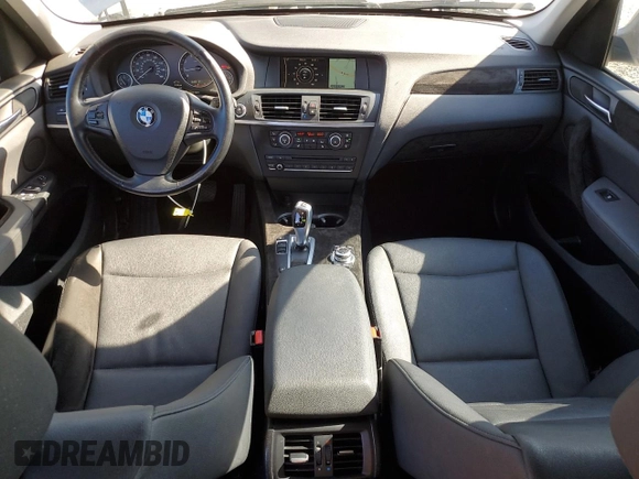 2013 BMW X3 xDrive28i with VIN 5UXWX9C56D0A11027, listed as a Copart auction lot 52176525 with 215,712 mi miles and Clean Title. Bid and sale history available at carsss.com. Image 8.